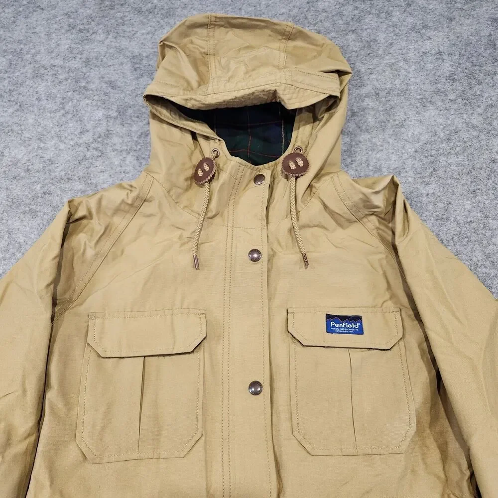 Penfield Womens S Small‎ Hooded Kasson Field Jacket Parka 60/40 Utility Cargo